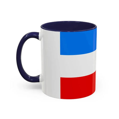 Flag of Mannheim Germany - Accent Coffee Mug - Go Mug Yourself