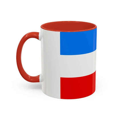Flag of Mannheim Germany - Accent Coffee Mug - Go Mug Yourself