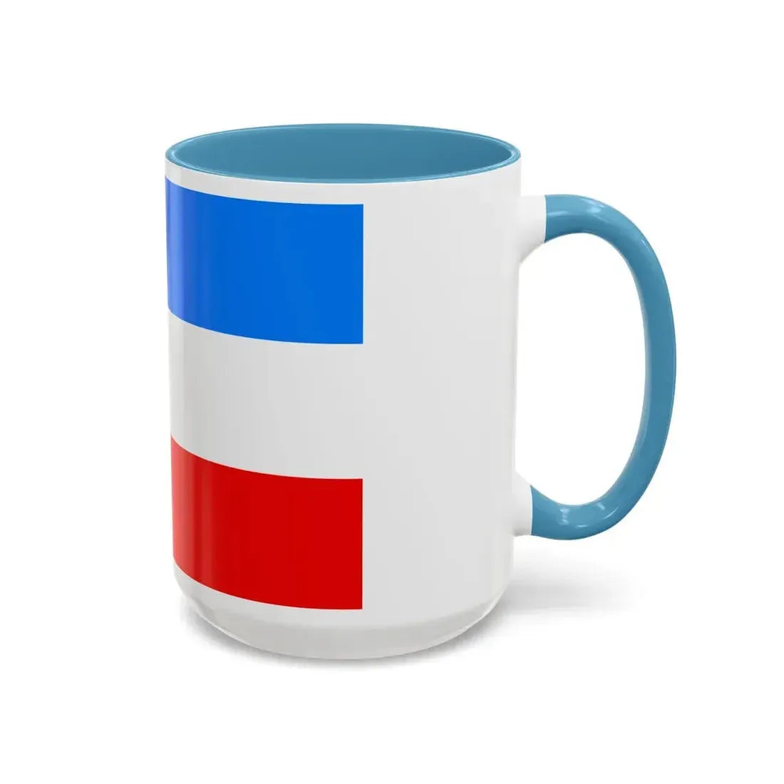 Flag of Mannheim Germany - Accent Coffee Mug - Go Mug Yourself
