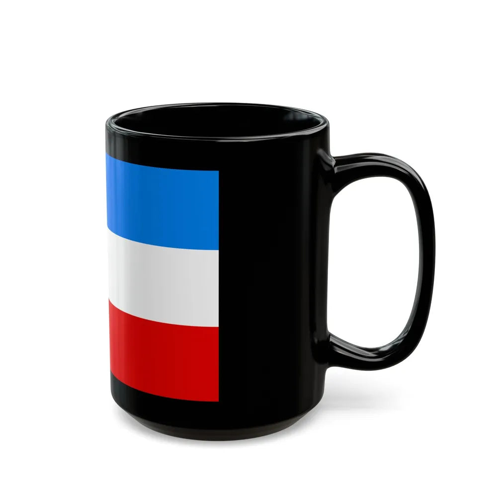 Flag of Mannheim Germany - Black Coffee Mug-Go Mug Yourself