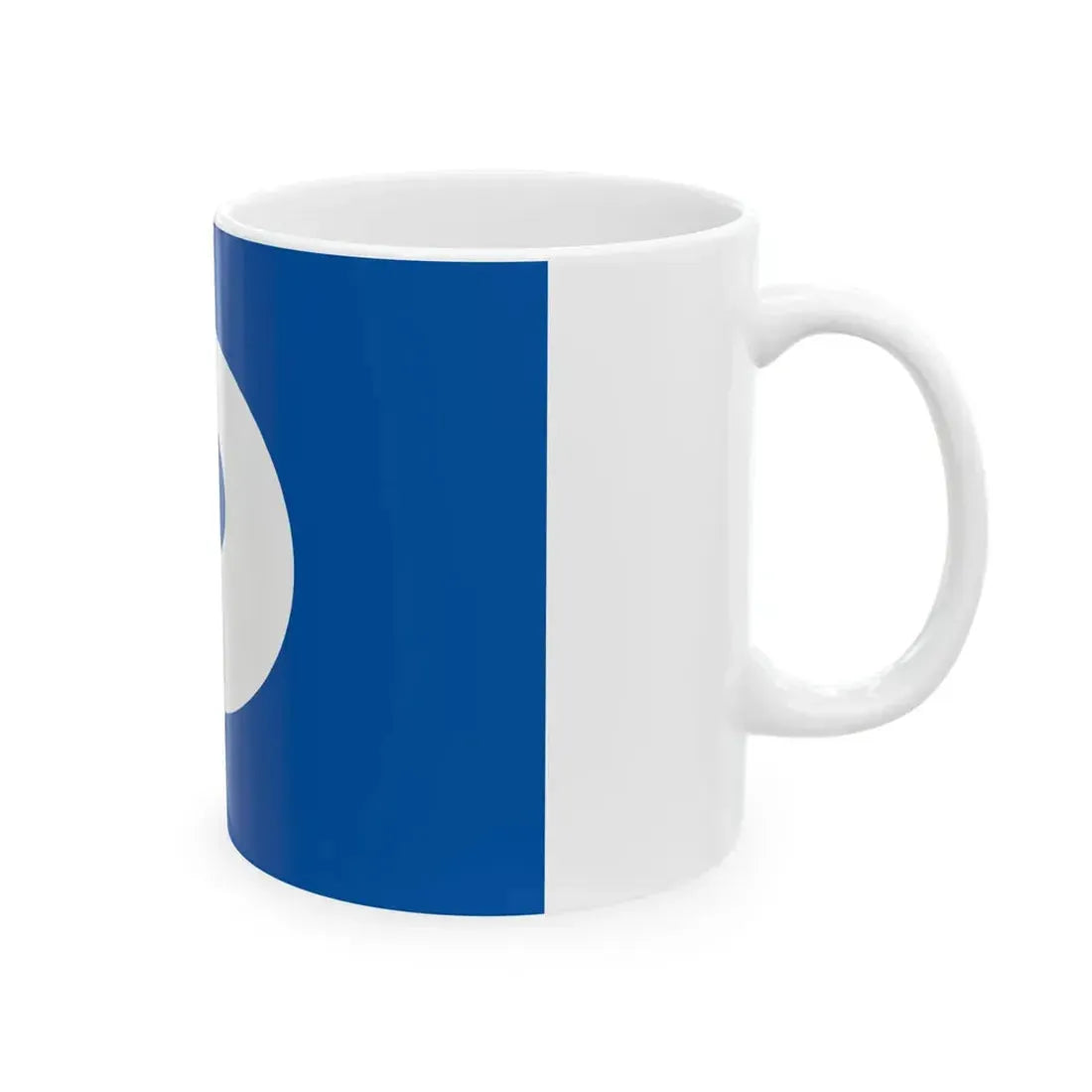 Flag of Manno Kagawa (Japan) White Coffee Mug - Go Mug Yourself