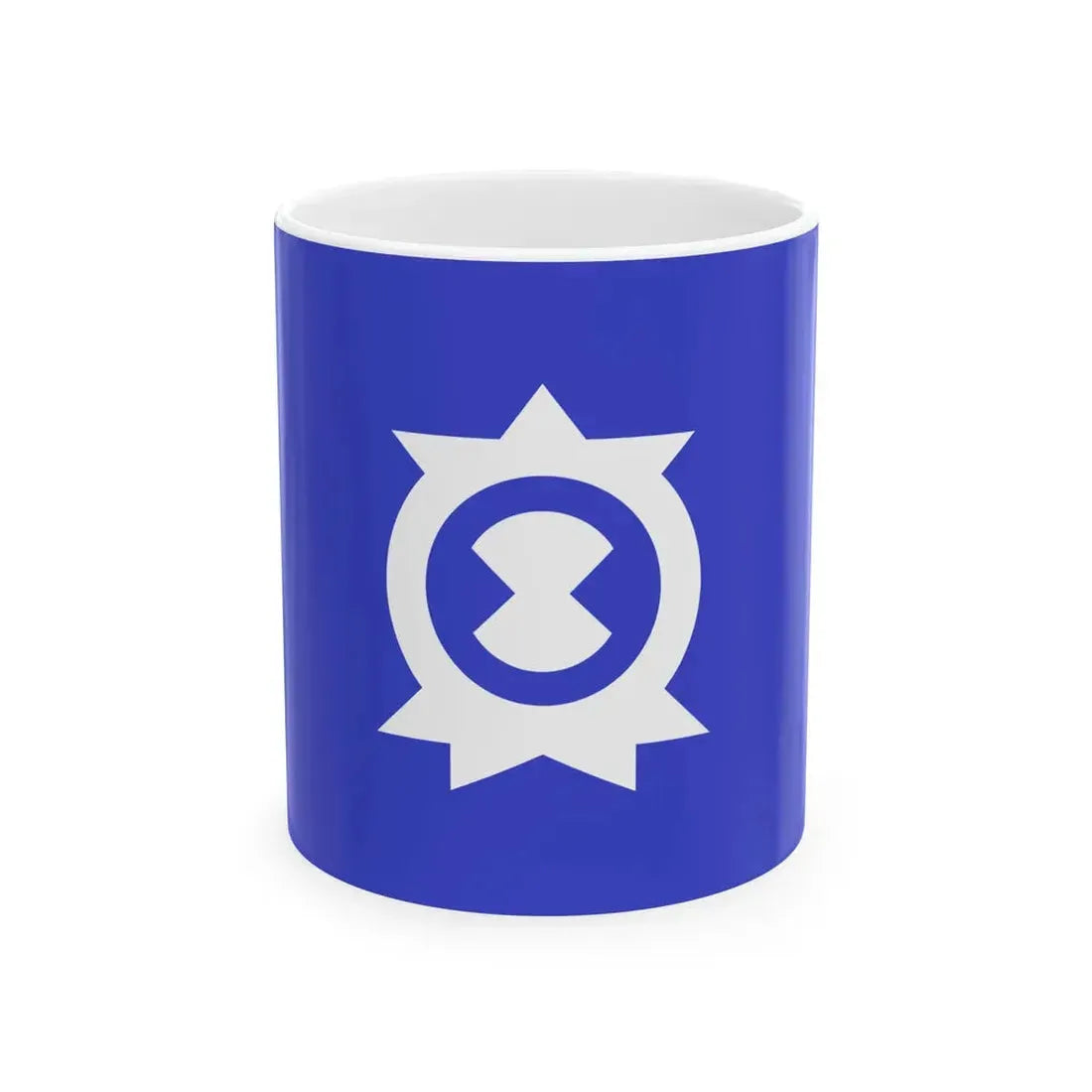 Flag of Mano Niigata 1964-2004 (Japan) White Coffee Mug 11oz - Go Mug Yourself