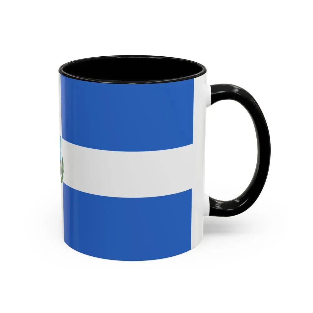 Flag of Manta Ecuador - Accent Coffee Mug - Go Mug Yourself