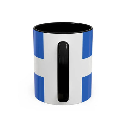 Flag of Manta Ecuador - Accent Coffee Mug - Go Mug Yourself