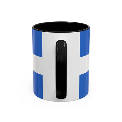 Flag of Manta Ecuador - Accent Coffee Mug - Go Mug Yourself