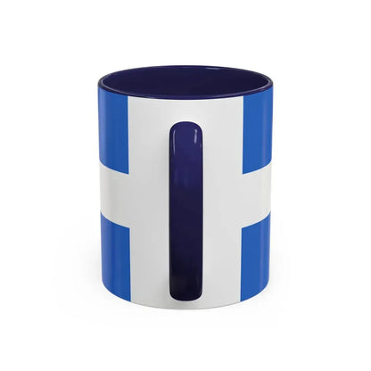 Flag of Manta Ecuador - Accent Coffee Mug - Go Mug Yourself