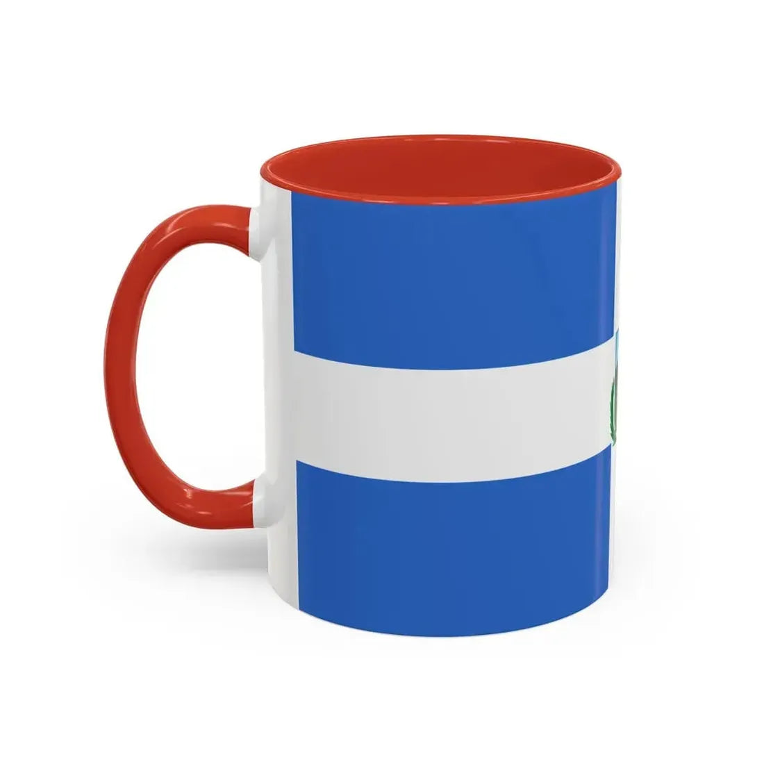 Flag of Manta Ecuador - Accent Coffee Mug - Go Mug Yourself