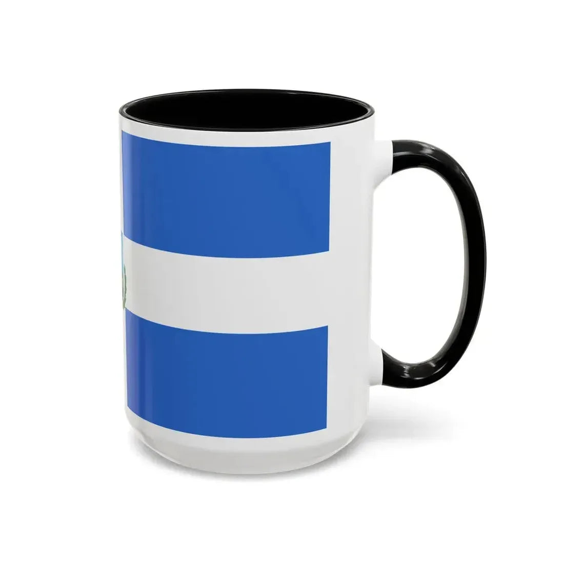 Flag of Manta Ecuador - Accent Coffee Mug - Go Mug Yourself