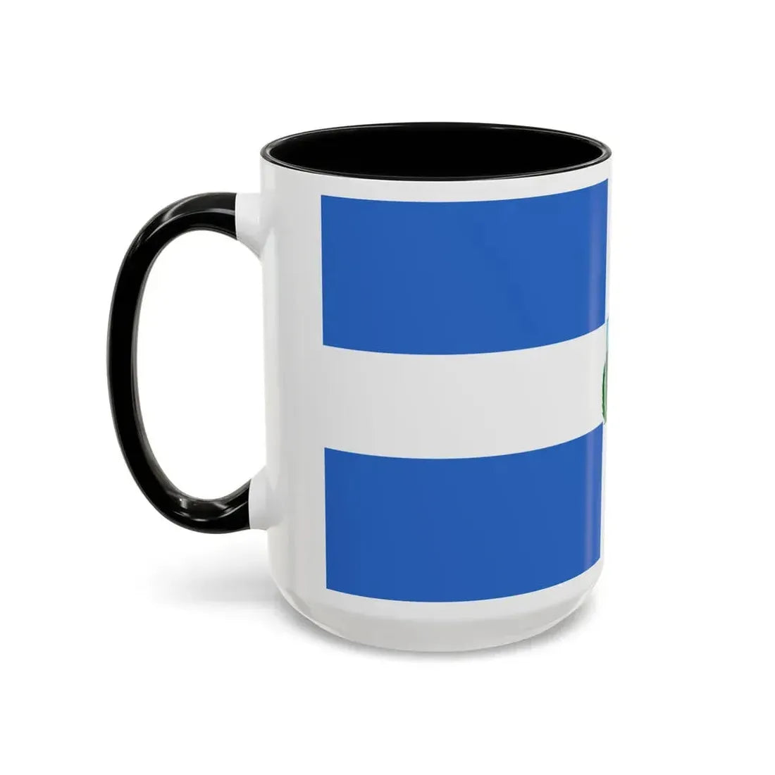 Flag of Manta Ecuador - Accent Coffee Mug - Go Mug Yourself