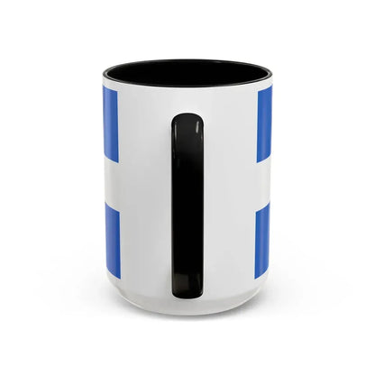 Flag of Manta Ecuador - Accent Coffee Mug - Go Mug Yourself