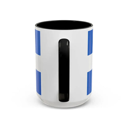 Flag of Manta Ecuador - Accent Coffee Mug - Go Mug Yourself