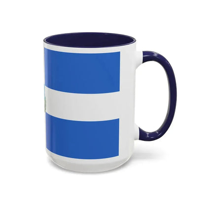 Flag of Manta Ecuador - Accent Coffee Mug - Go Mug Yourself