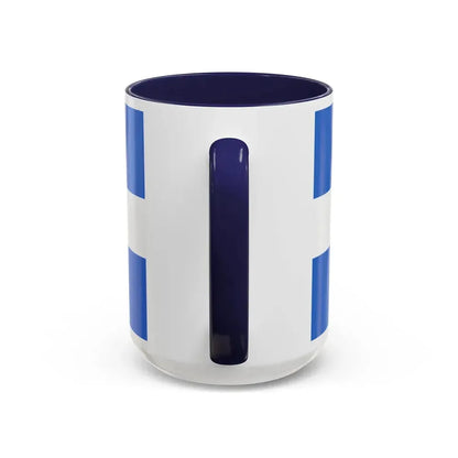 Flag of Manta Ecuador - Accent Coffee Mug - Go Mug Yourself