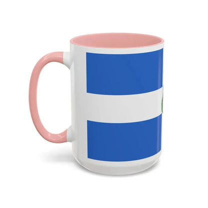 Flag of Manta Ecuador - Accent Coffee Mug - Go Mug Yourself