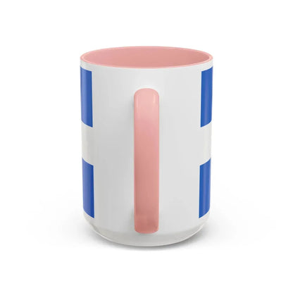 Flag of Manta Ecuador - Accent Coffee Mug - Go Mug Yourself