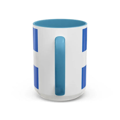 Flag of Manta Ecuador - Accent Coffee Mug - Go Mug Yourself