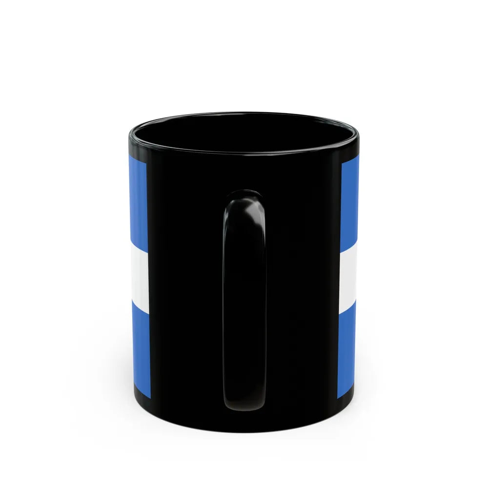 Flag of Manta Ecuador - Black Coffee Mug-Go Mug Yourself