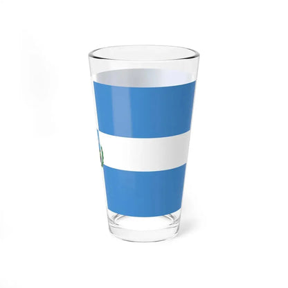 Flag of Manta Ecuador (Ecuador) Pint Glass 16oz - Go Mug Yourself