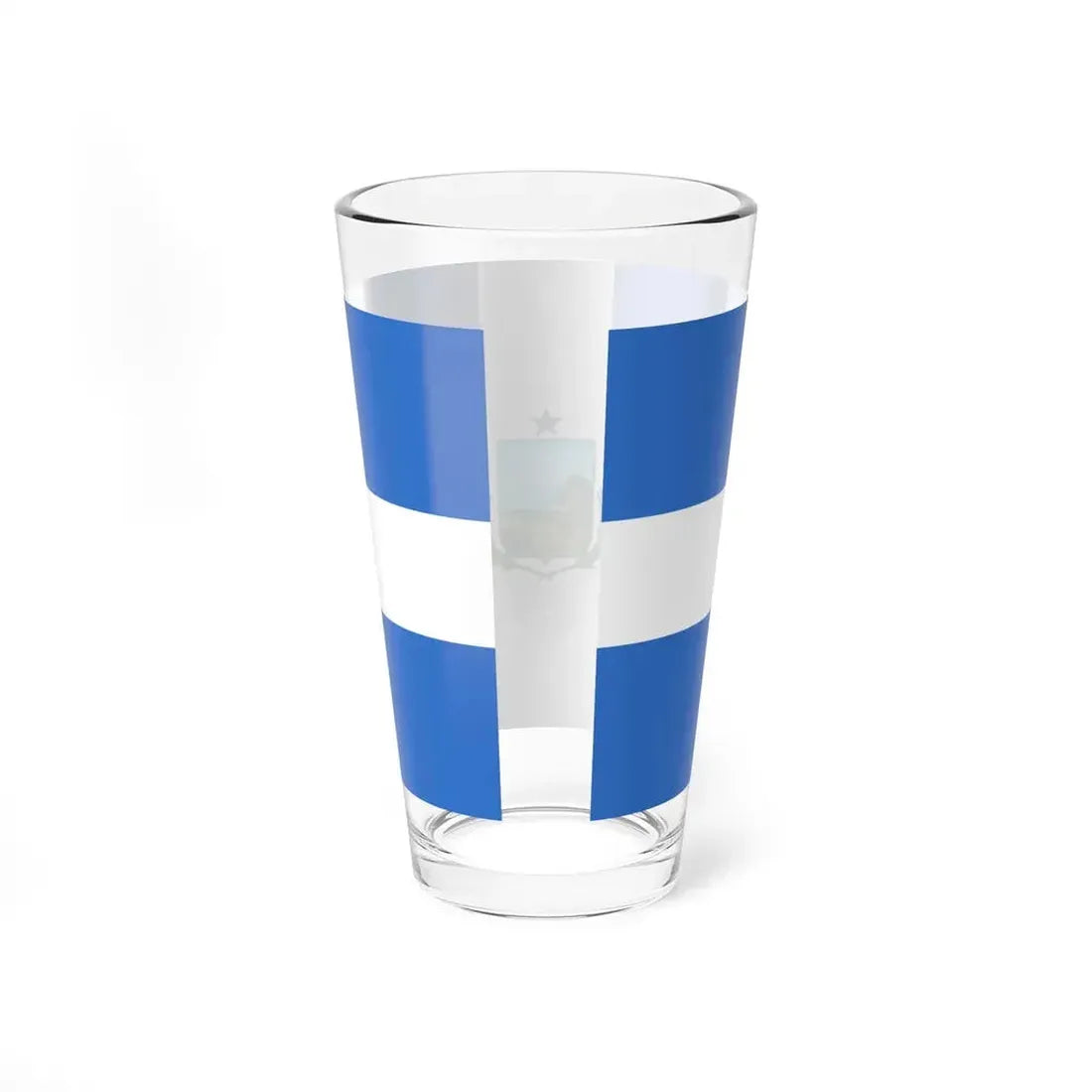 Flag of Manta Ecuador - Pint Glass 16oz - Go Mug Yourself