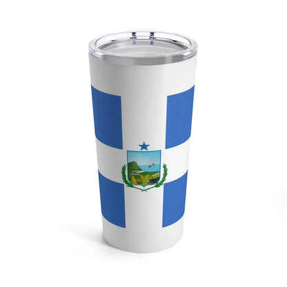 Flag of Manta Ecuador - Tumbler 20oz 20oz - Go Mug Yourself
