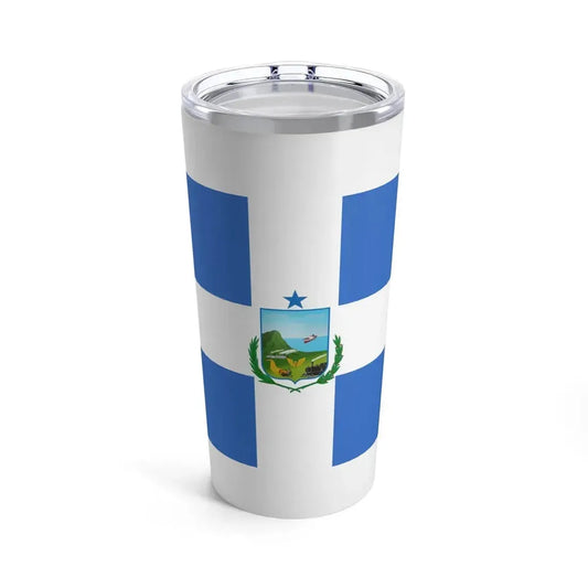 Flag of Manta Ecuador - Tumbler 20oz 20oz - Go Mug Yourself