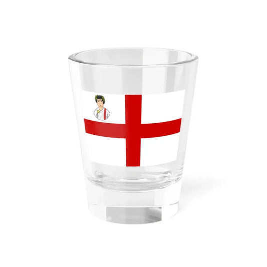 Flag of Mantua (Italy) Shot Glass 1.5oz 1.5oz - Go Mug Yourself