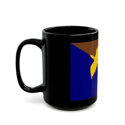 Flag of Manus Papa New Guinea - Black Coffee Mug - Go Mug Yourself