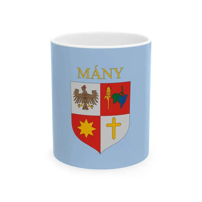 Flag of Many (Hungary) White Coffee Mug 11oz - Go Mug Yourself