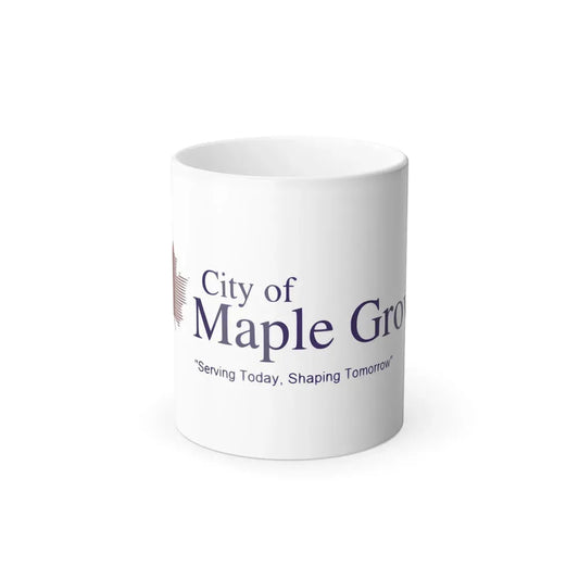 Flag of Maple Grove, Minnesota - Color Changing Coffee Mug 11oz - Go Mug Yourself