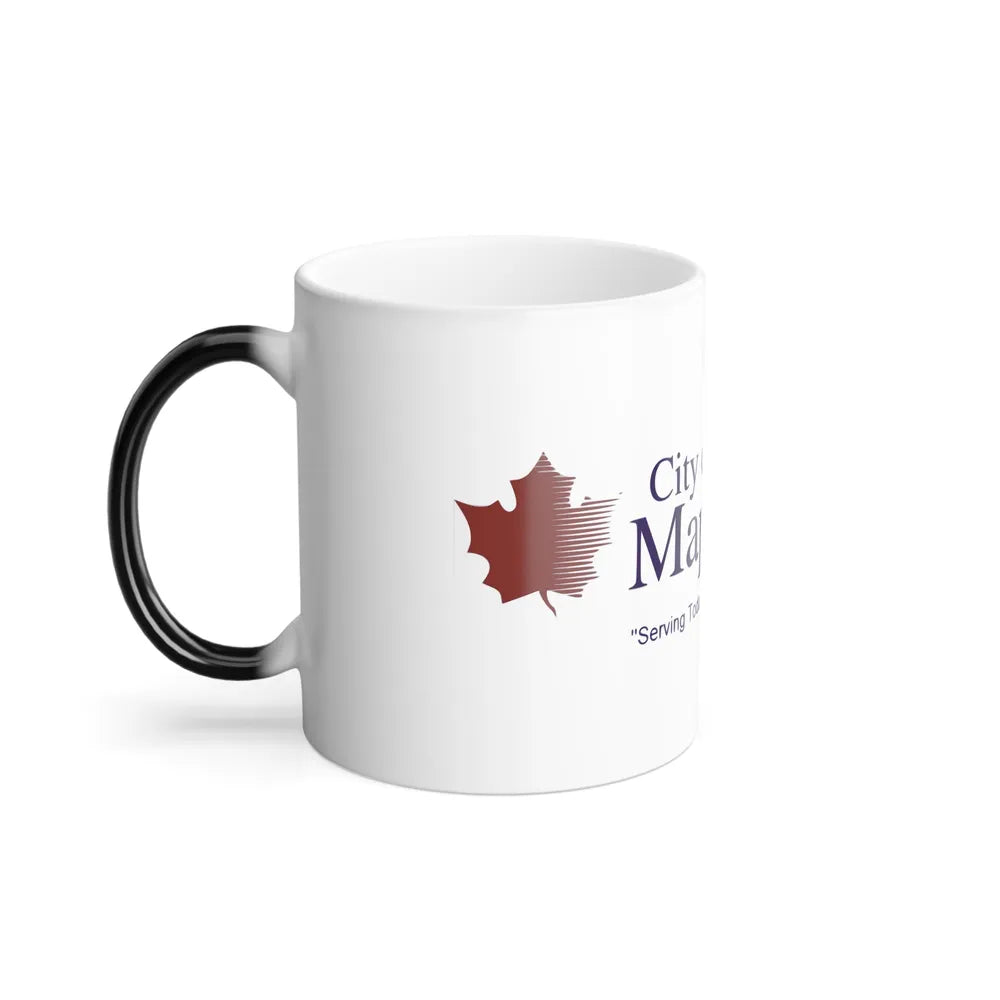 Flag of Maple Grove, Minnesota - Color Changing Coffee Mug-Go Mug Yourself