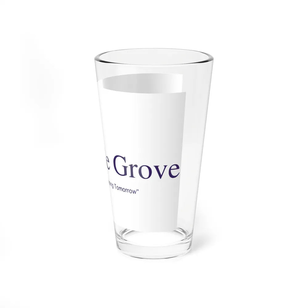 Flag of Maple Grove, Minnesota - Pint Glass 16oz-Go Mug Yourself