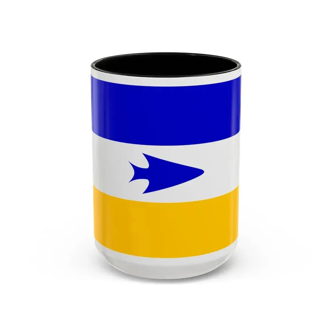 Flag of Mapuche - Accent Coffee Mug 15oz Black - Go Mug Yourself