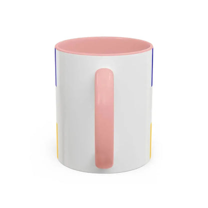 Flag of Mapuche - Accent Coffee Mug - Go Mug Yourself