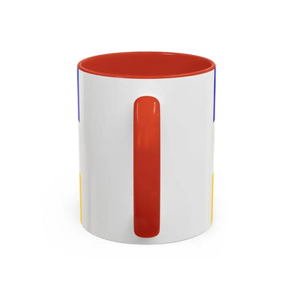 Flag of Mapuche - Accent Coffee Mug - Go Mug Yourself