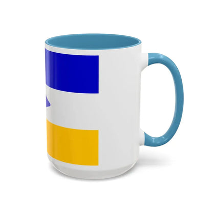 Flag of Mapuche - Accent Coffee Mug - Go Mug Yourself