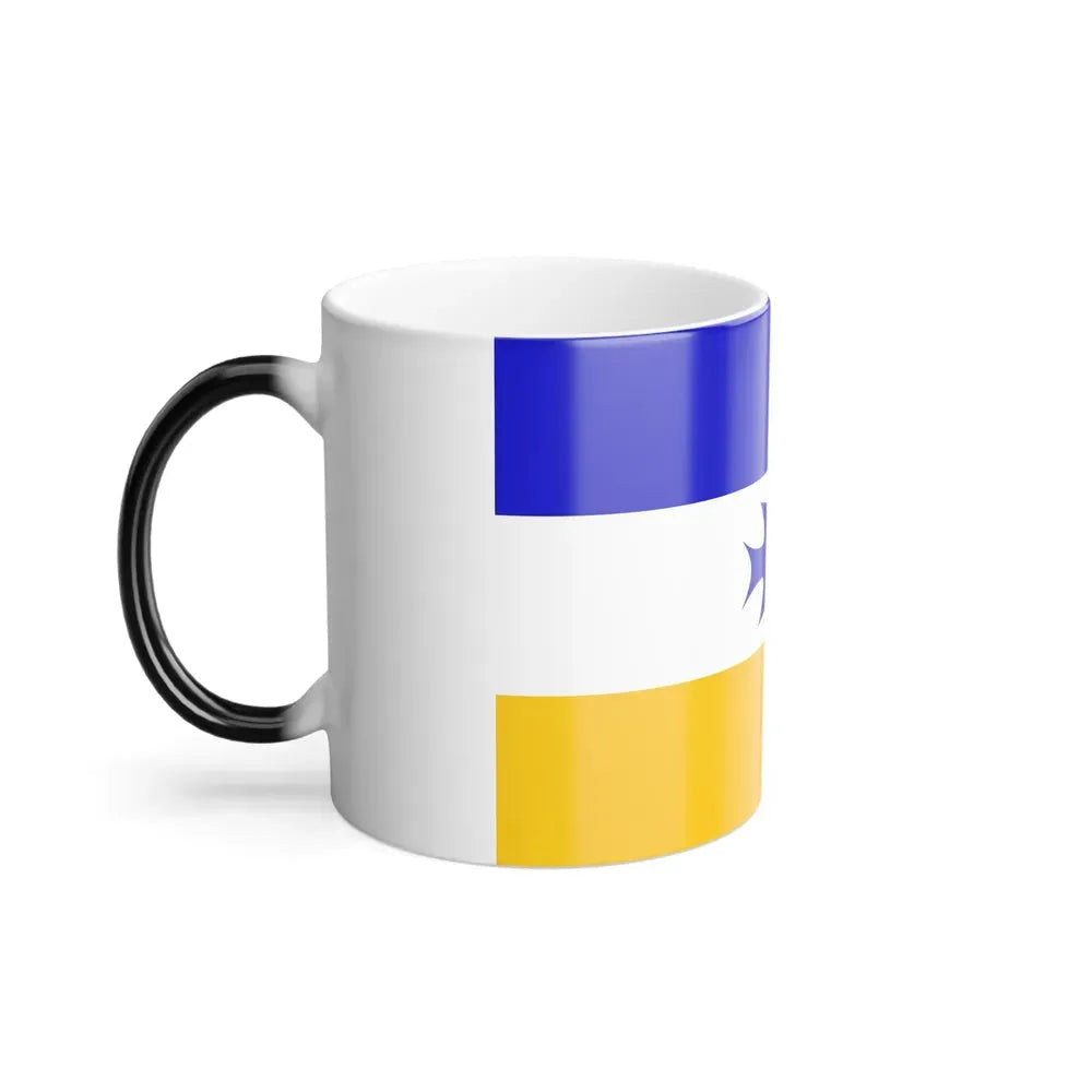 Flag of Mapuche - Color Changing Coffee Mug - Go Mug Yourself