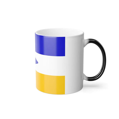 Flag of Mapuche - Color Changing Coffee Mug-Go Mug Yourself