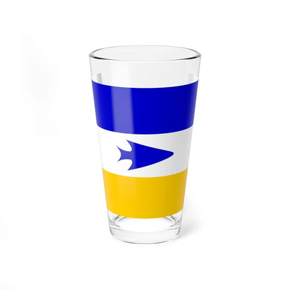 Flag of Mapuche - Pint Glass 16oz-16oz-Go Mug Yourself