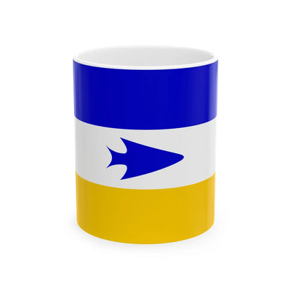 Flag of Mapuche - White Coffee Mug-11oz-Go Mug Yourself