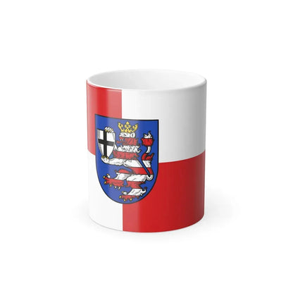 Flag of Marburg Biedenkopf Germany - Color Changing Coffee Mug 11oz - Go Mug Yourself
