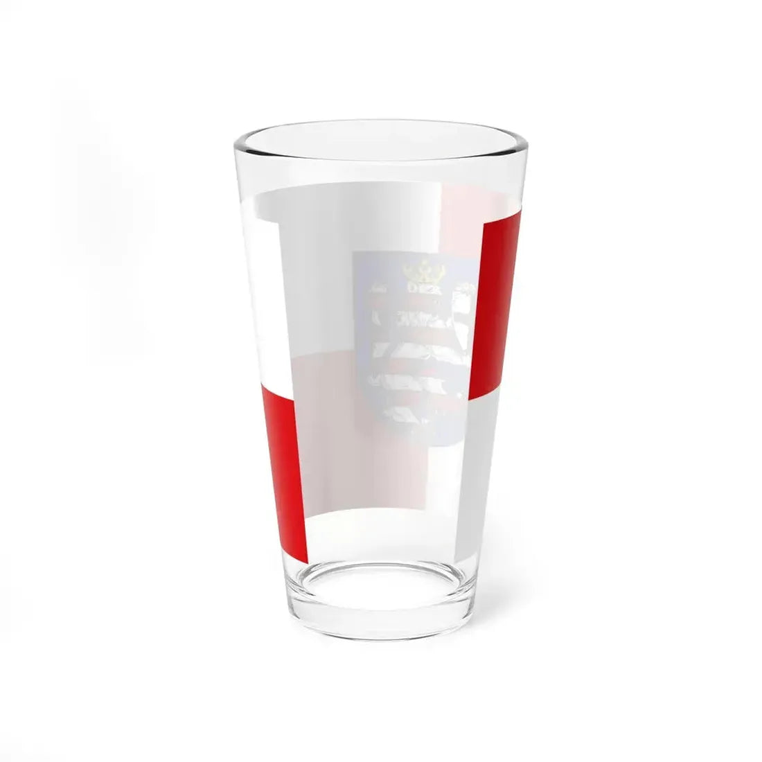 Flag of Marburg Biedenkopf Germany - Pint Glass 16oz - Go Mug Yourself