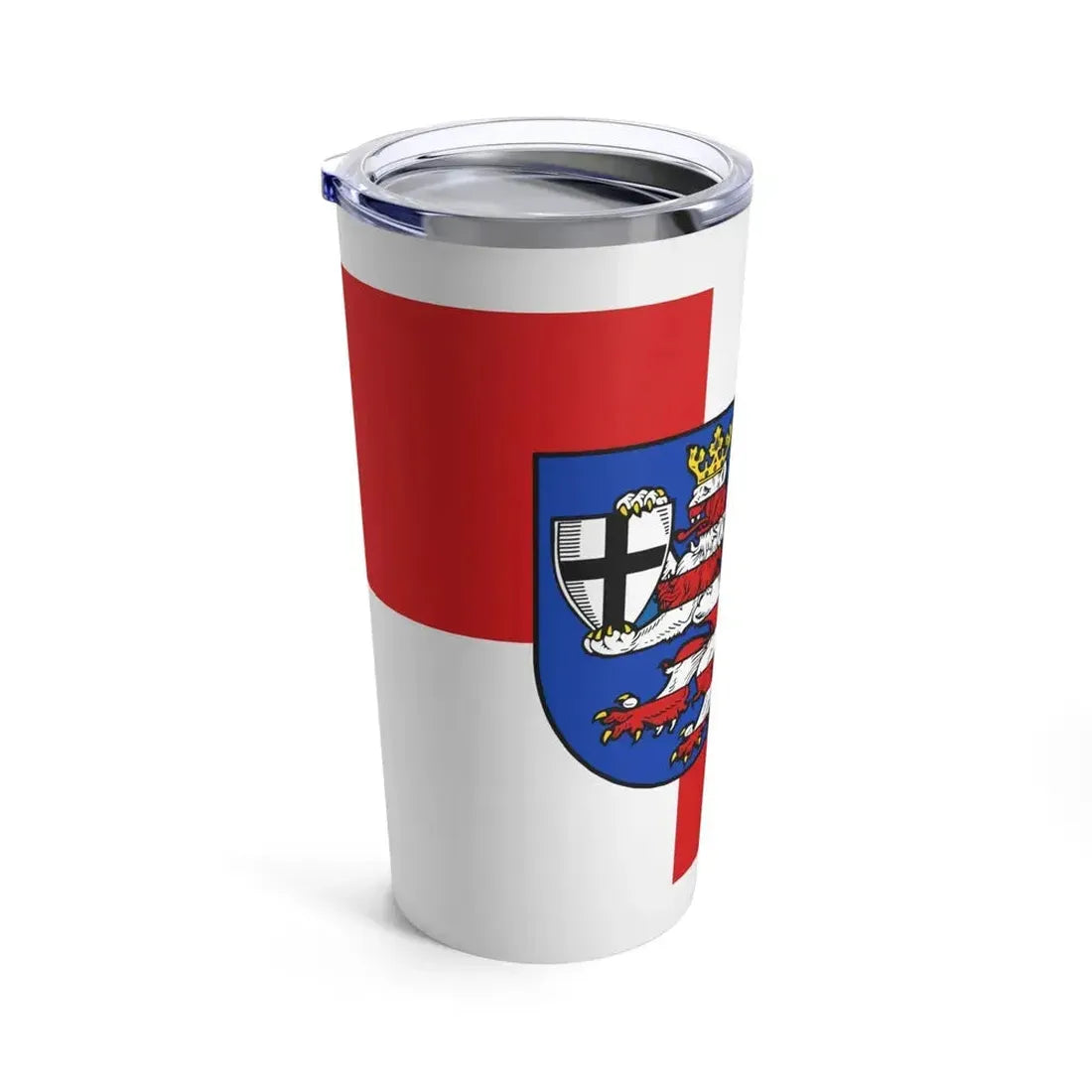 Flag of Marburg Biedenkopf Germany - Tumbler 20oz - Go Mug Yourself