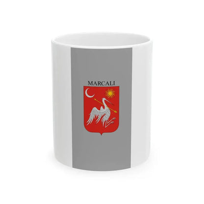 Flag of Marcali (Hungary) White Coffee Mug 11oz - Go Mug Yourself