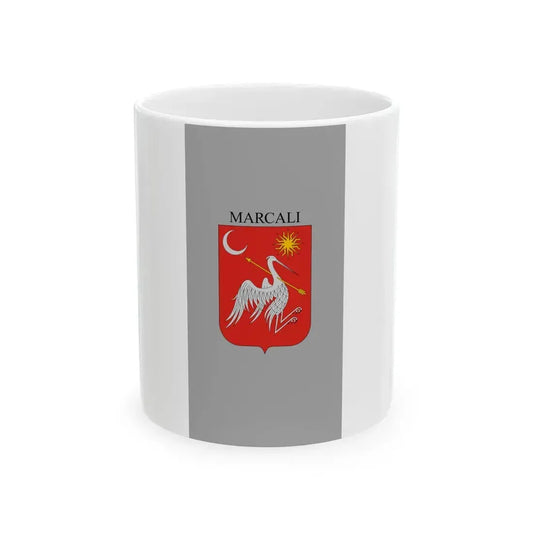 Flag of Marcali (Hungary) White Coffee Mug 11oz - Go Mug Yourself
