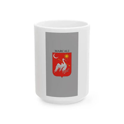 Flag of Marcali (Hungary) White Coffee Mug 15oz - Go Mug Yourself