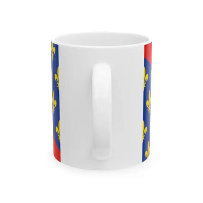 Flag of Marche France (Belgium) White Coffee Mug - Go Mug Yourself