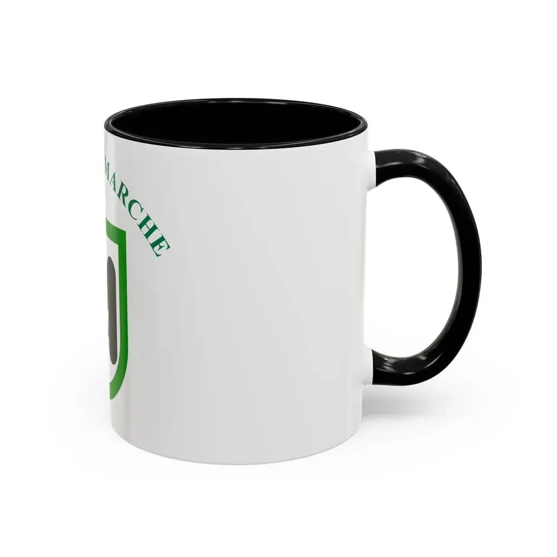Flag of Marche Italy - Accent Coffee Mug - Go Mug Yourself