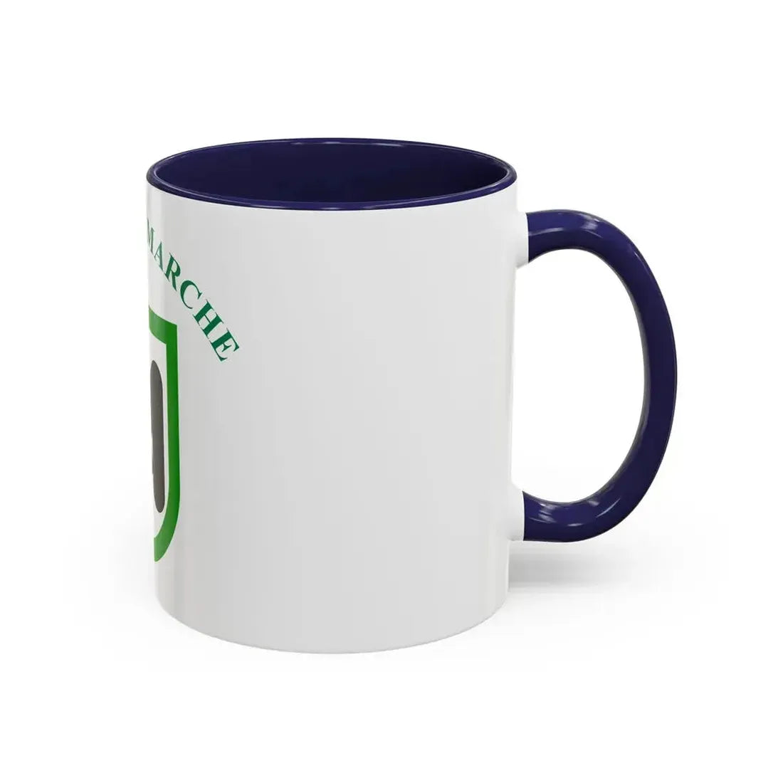 Flag of Marche Italy - Accent Coffee Mug - Go Mug Yourself