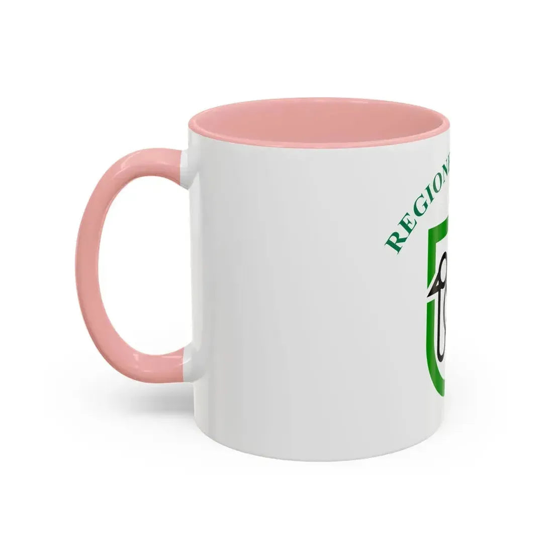Flag of Marche Italy - Accent Coffee Mug - Go Mug Yourself
