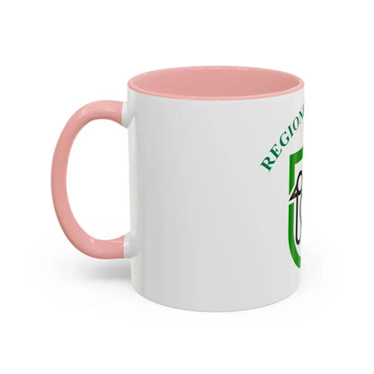 Flag of Marche Italy - Accent Coffee Mug - Go Mug Yourself